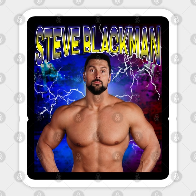 STEVE BLACKMAN Sticker by Rofi Art